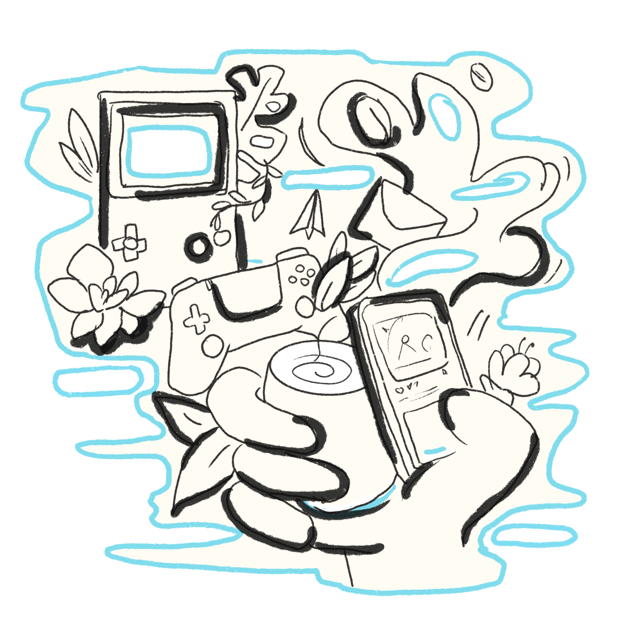 Timeline illustration