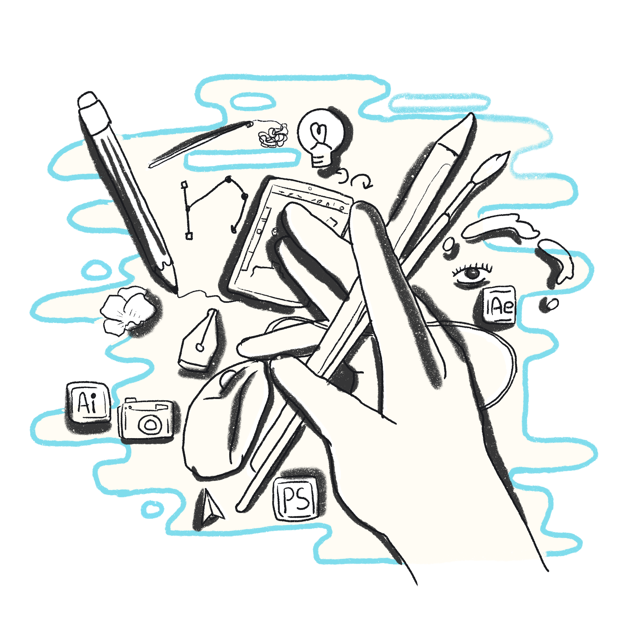 Timeline illustration